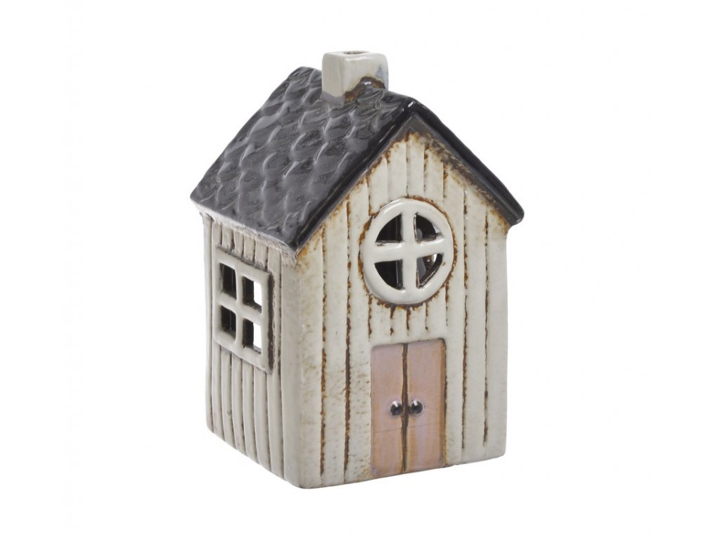 Moderní keramický svícen domek